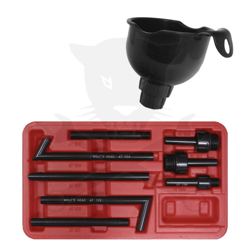 Váltóolaj-betöltő komplett készlet ATF / DSG / CVT váltókhoz 9,5 liter