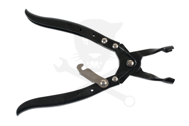 Szelepszár szimering fogó - kis fejjel - szűk helyekre - Laser