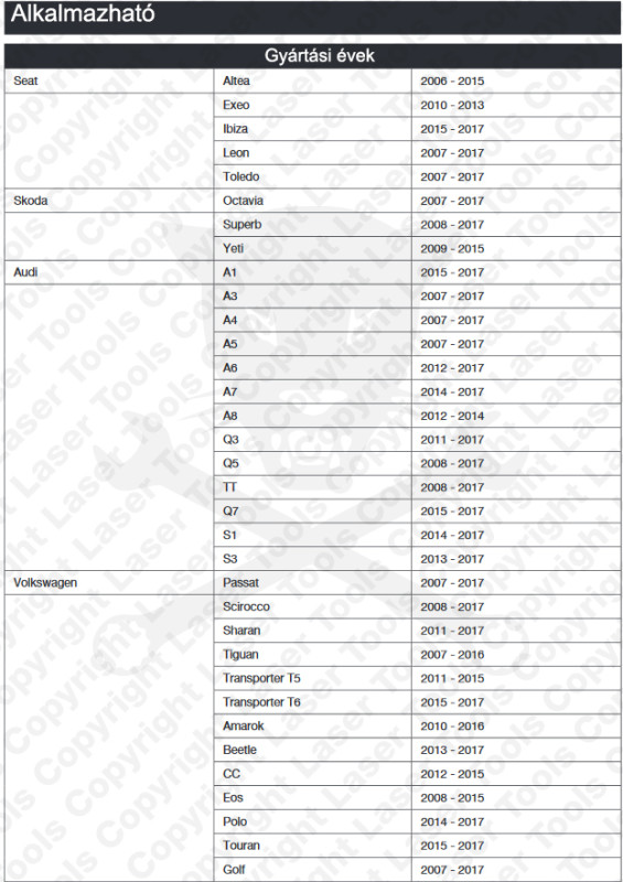 Főtengely vibrációs csillapító tárcsa megtartó VAG-1.8/2.0 TFSi/TSI