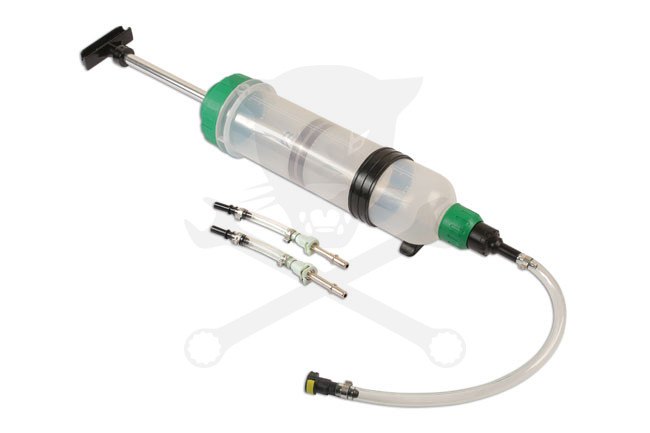 Üzemanyag kézipumpa 1500 ml fecskendő betöltésre és leszívására