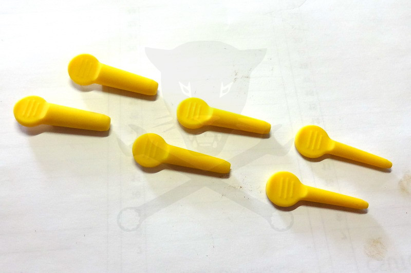 Fékolaj cső - üzemanyag cső elzáró csipesz készlet 4+6 db-os