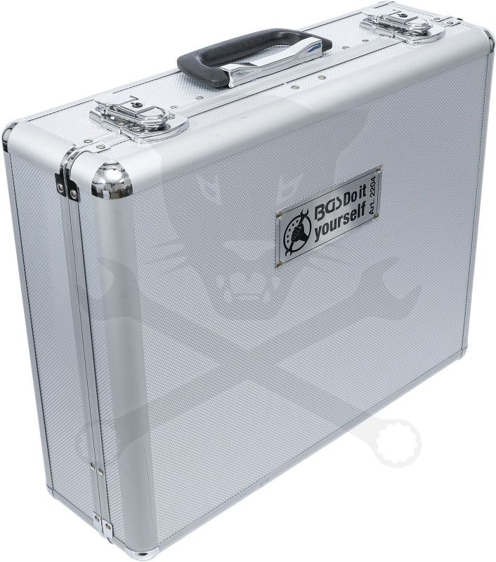 Szerszámkészlet 129 db-os alumínium kofferes készlet - BGS