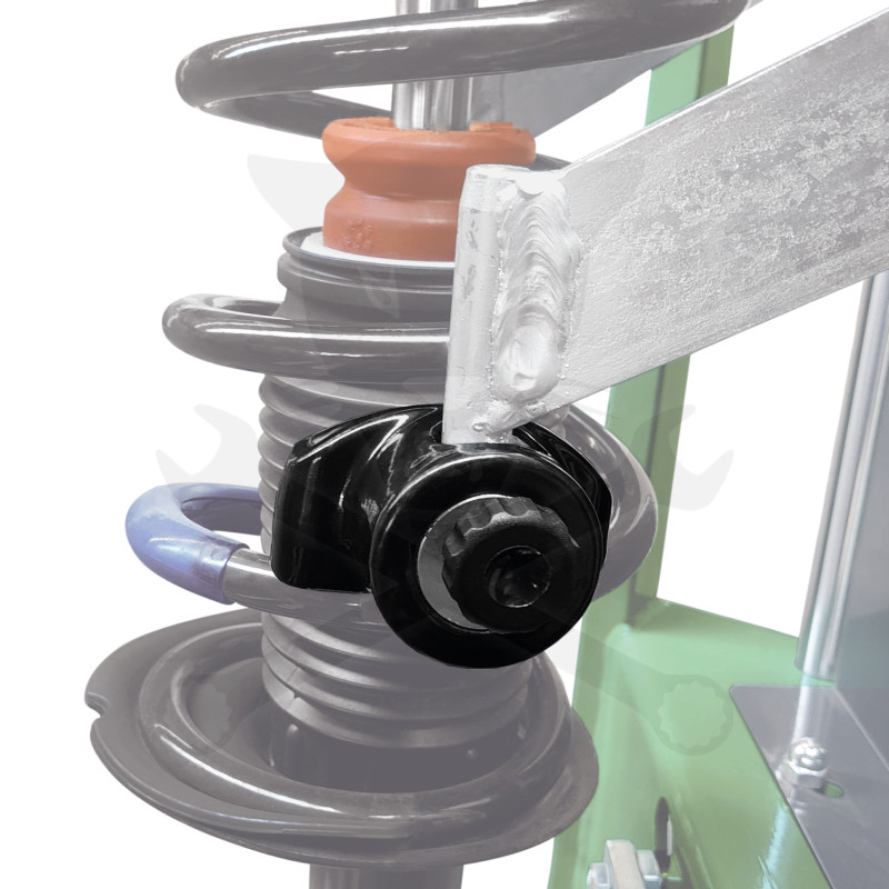 Rugóösszehúzó állványos CSC-hez Adapter: Szorítópofa pár balos rugókhoz