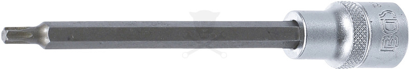 Rátűzőkulcs - crowa+bit 1/2" torx T30 x 140 mm hosszú - BGS