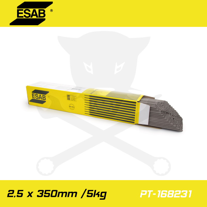 Elektróda bevonatos rutilos OK 46.16 2,5 x 350mm /5kg ESAB