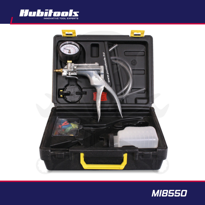 Vákuum- és nyomáspumpa készlet - fém - profi - forgatható óra MITYVAC-USA