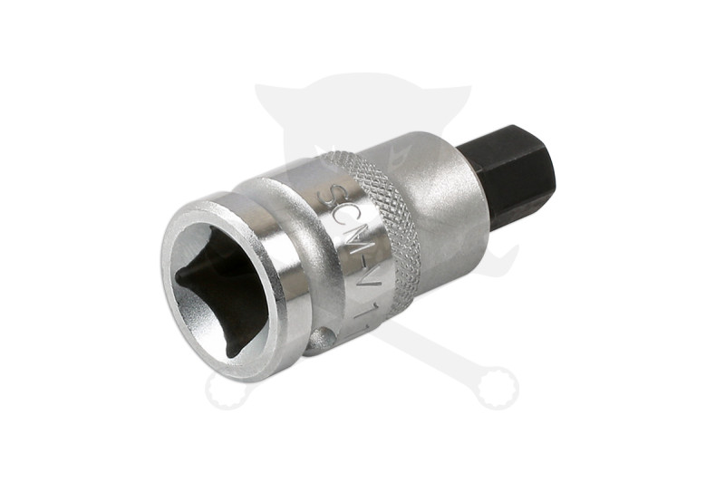 Rátűzőkulcs - crowa+bit 1/2" imbusz 11 mm