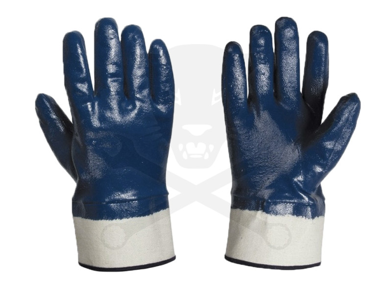 Kesztyű - Teljesen mártott - kék nitril vékony Swift 10-es