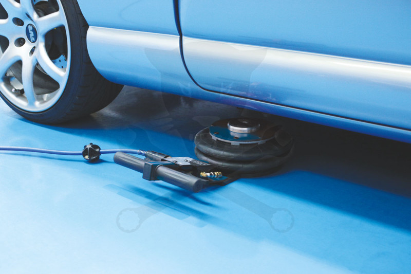 Emelő légpárnás 2 tonnás - 2 légkörös 115-350 mm+80 mm adapter -PROFI