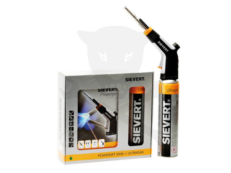 Forrasztó készlet kemény forrasztáshoz 360° Powerjet Sievert+ ULTRAgáz