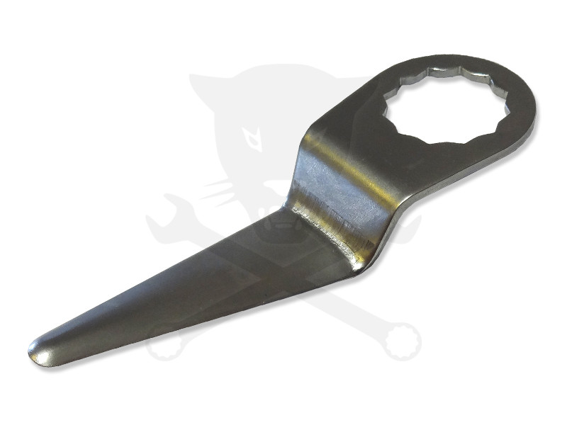 Szélvédőkivágó kés 1A egyenes 57 mm