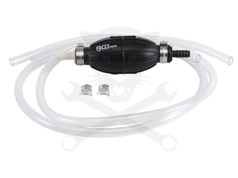 Diesel üzemanyag légtelenítő kézi pumpa 2 fm-es BGS