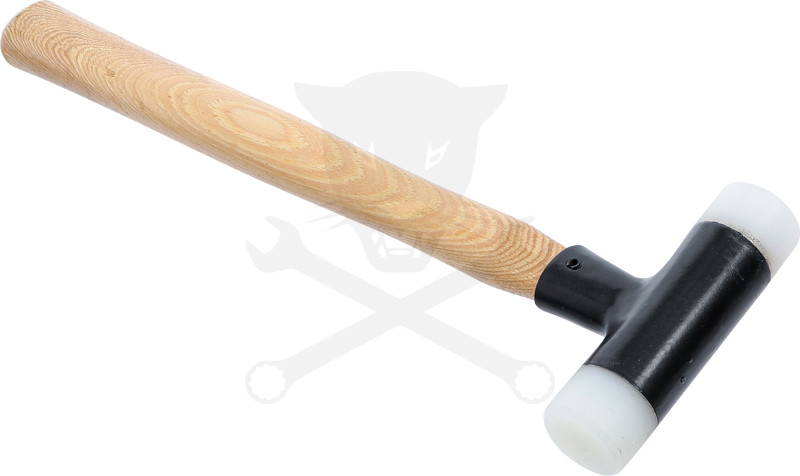 Kalapács műanyag spec. - nylon fej 30 mm 0,3 kg BGS