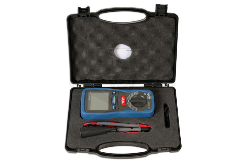 Multiméter, szigetelésvizsgáló CAT III - Hibrid/EV járművekhez -LASER