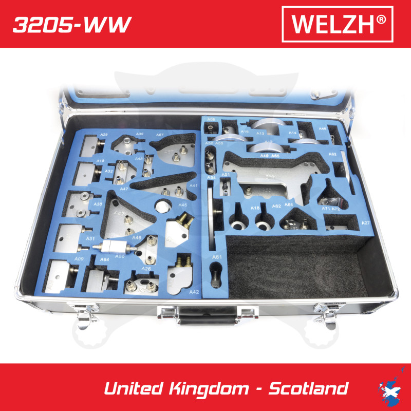 ATF váltó feltöltő csatlakozó adapter készlet 116 db-os - Welzh