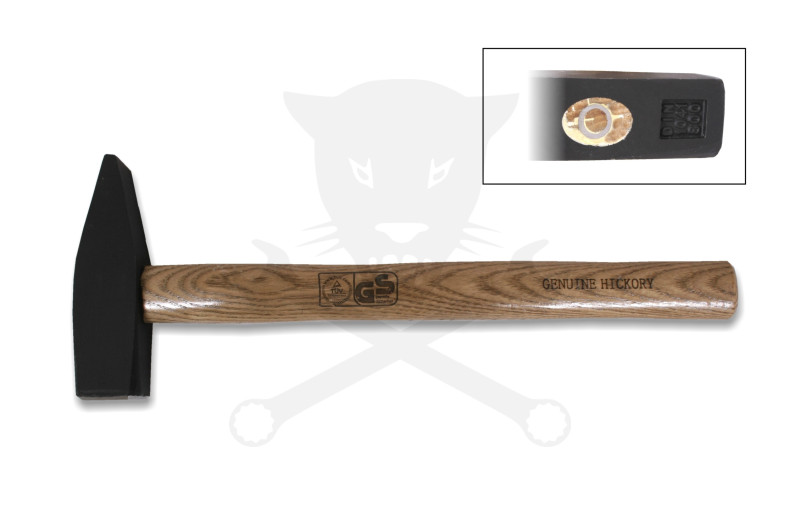 Kalapács, lakatos - fa nyéllel, Hickory 0,5 kg