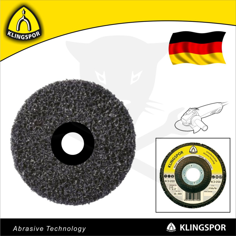Tisztítókorong - Négertárcsa sarokcsiszolóhoz SiC 115 mm - KLN
