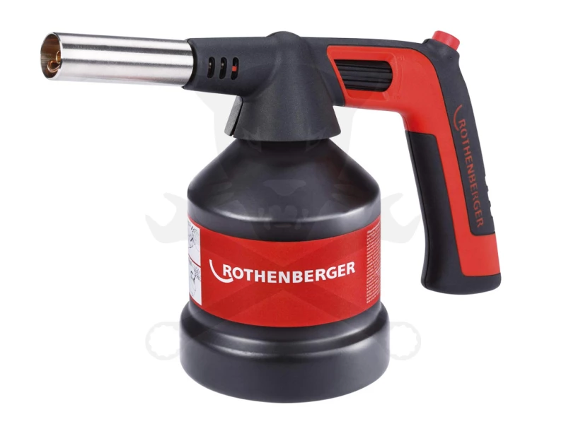 Gázégő piezós fém házas, palack nélkül. Rothenberger -