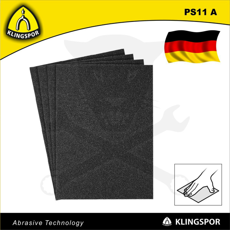 Csiszolóvászon ív 230x280 mm P400 - 371 X Klingspor