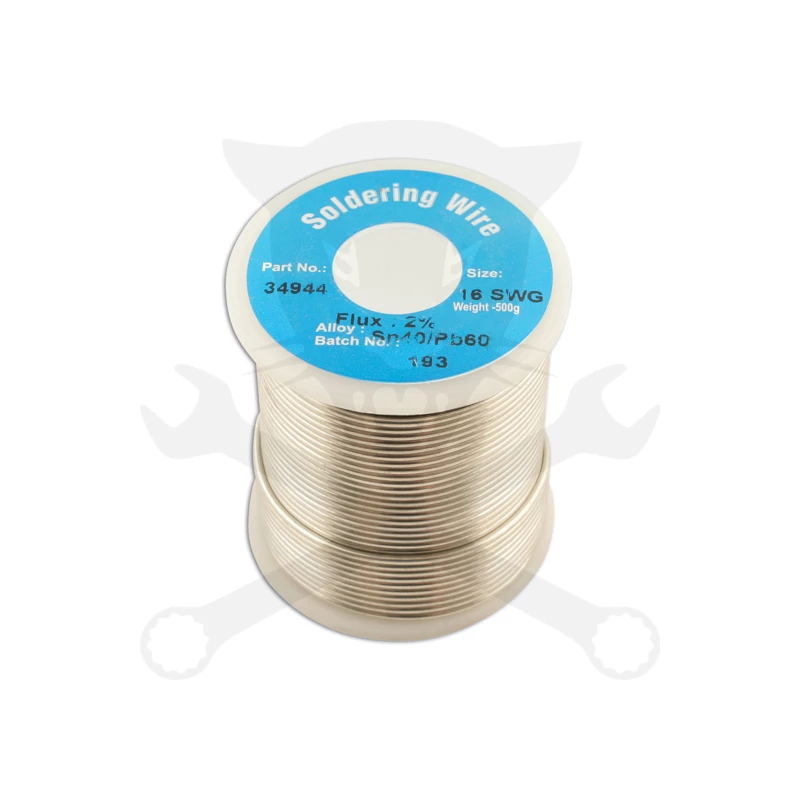 Forrasztó ón D1.6 mm 16 SWG 40% ón - 60% ólom 500 g Connect