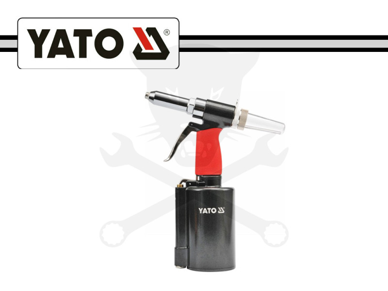 Popszegecshúzó levegős 1/4" 2,4 - 6,4 mm-es méret - Yato