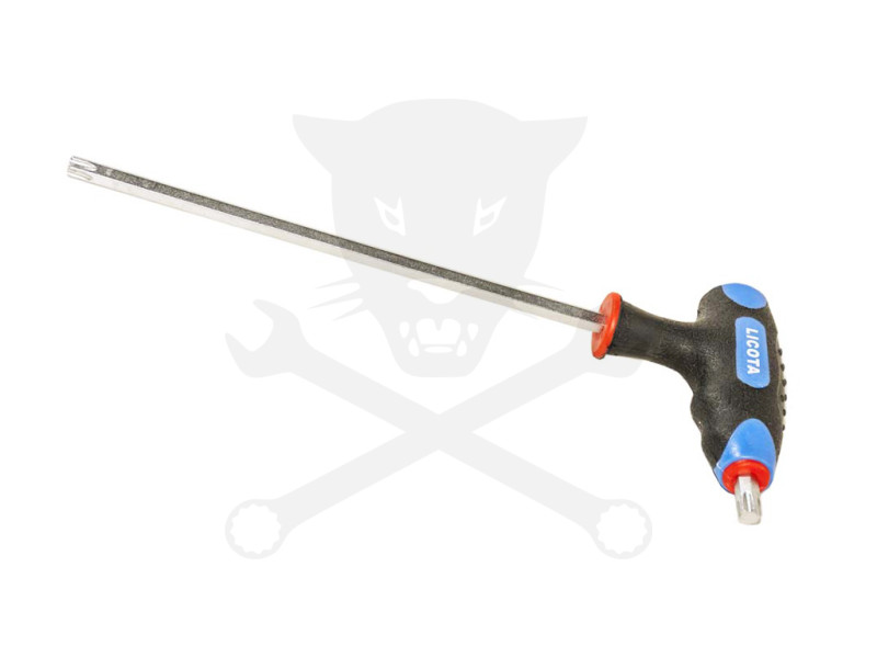Torx kulcs T-fogós, T30-as Licota