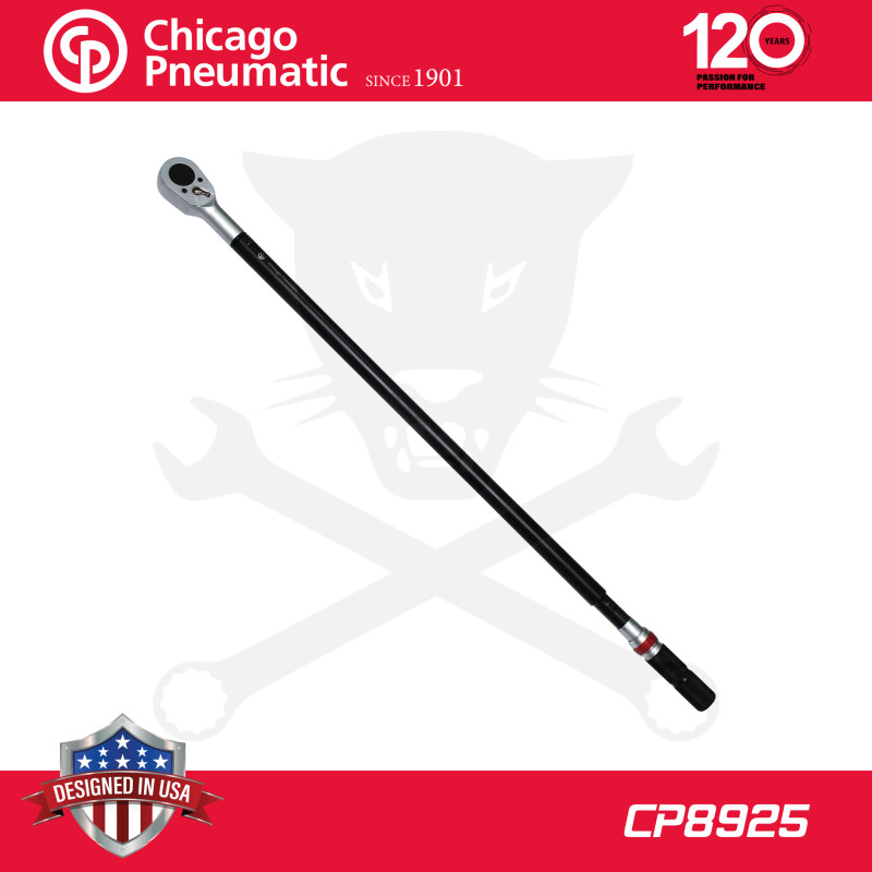 Nyomatékkulcs 200-1000 Nm 1" - kalibrálva - Chicago (CP8925)