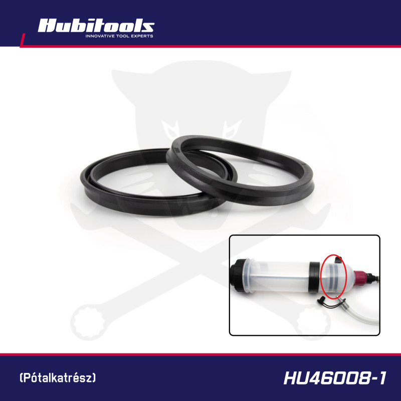 Olajbetöltő kézipumpa 1500 ml-es fecskendő-höz 1 pár dugattyú tömítés