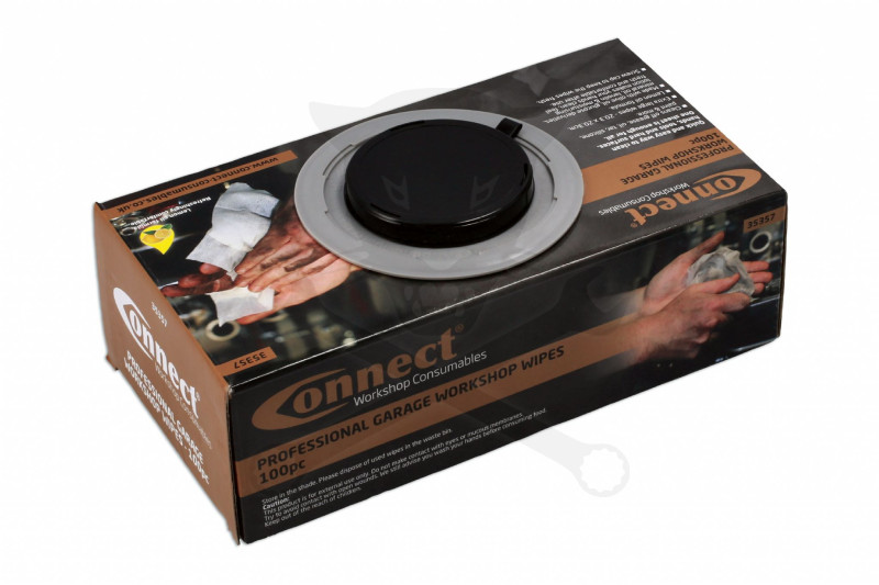 Kéztisztító törlőkendő - 100 db-os Laser -