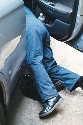 Aláfekvő-térdelő RACING matrac - összecsukható 2:1-ben + fejpárna