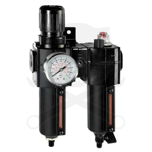 Levegőelőkészítő egység szűrő+szabályzó+olajzó+óra 1/4"-os Rodcraft (MN2-14)