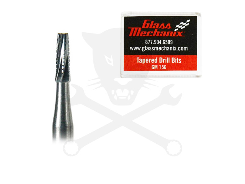 Szélvédő javító gyémánt-karbid fúrószár 1 db 1.0 mm kúpos-recés RL701