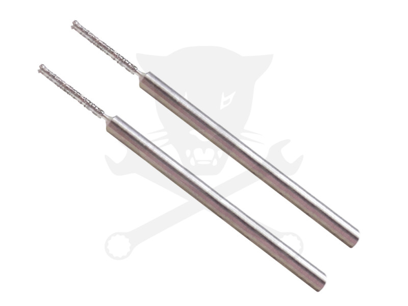 Szélvédő javító gyémánt-karbid fúrószár 2 db-os készlet - gömbfej 1.2 mm