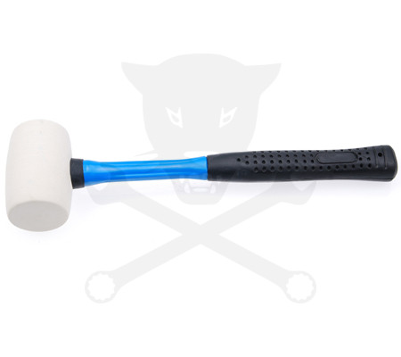 Kalapács gumi 48 mm - 250 g - FEHÉR - BGS