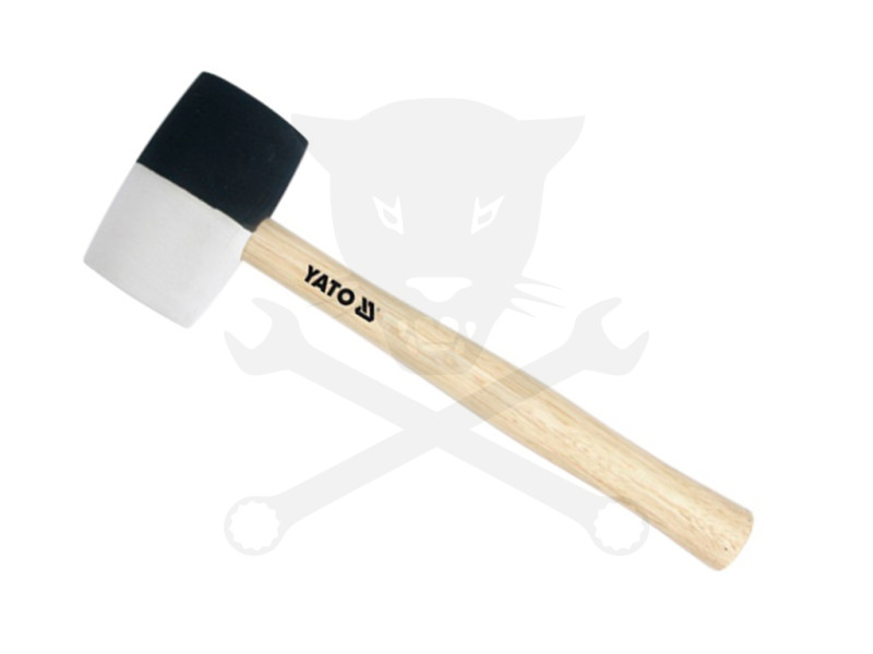Kalapács gumi 72 mm - 980 g FEKETE-FEHÉR - Yato