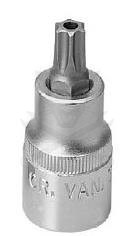 Rátűzőkulcs - crowa+bit 1/2" torx, furatos TPX55