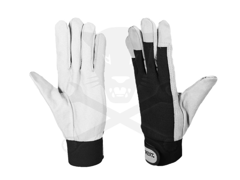 Kesztyű Premium sertésbőr Work 11-es XXL Fekete