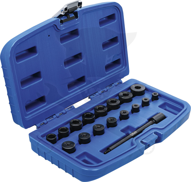 Kuplungközpontosító készlet - fém - 17 db-os - BGS