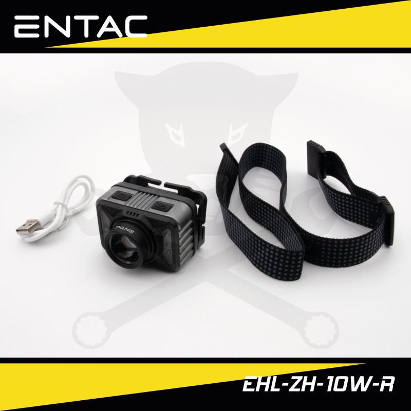 Szerelőlámpa - Fejlámpa LED 01 CREE - akkus - USB - szenzoros