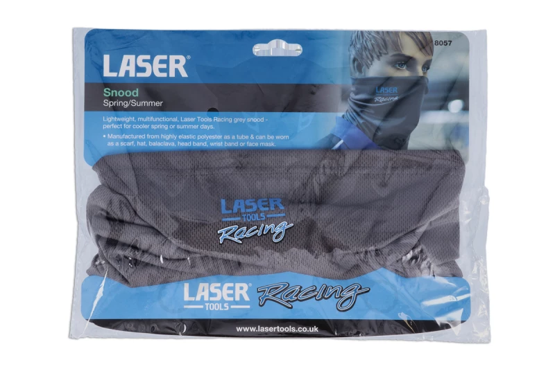 Arcmaszk - szájmaszk-nyaksál - antibakteriális - mosható szürke Laser