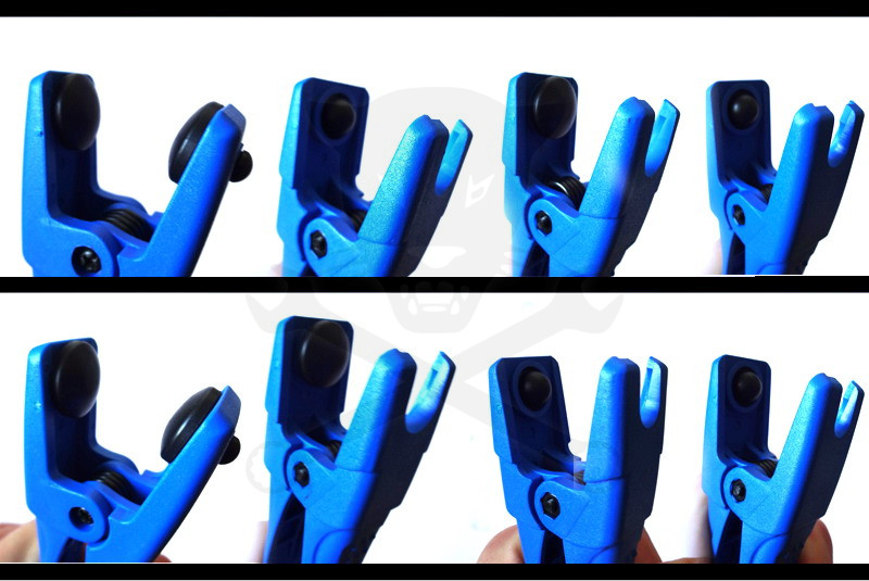 Fékolaj cső - üzemanyag cső elzáró fogó készlet 8 db-os