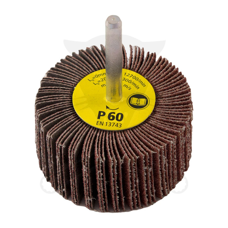 Lamellás csiszoló (szaturnusz) csapos 40x20 / 6 mm P60 - Klingspor