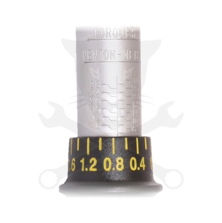 Nyomatékkulcs 6-30 Nm 1/4" - kalibrálva - Genius