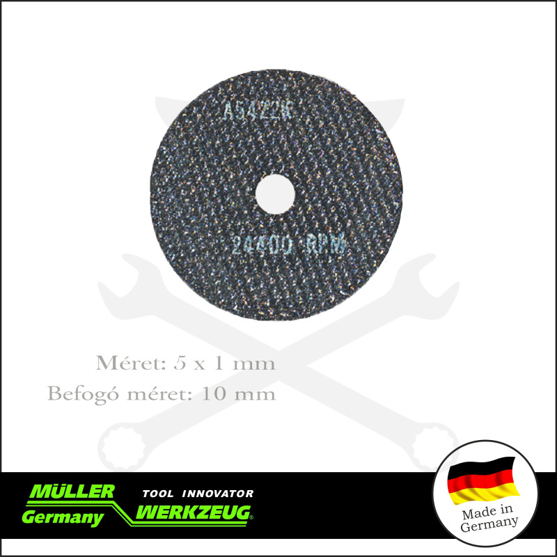 Vágókorong 50 x 1.0 mm fémre 1 db - MÜLLER