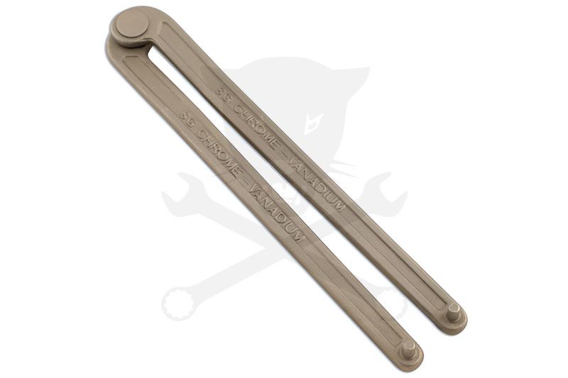 Körmöskulcs, oldalcsapos, állítható 12-115 mm - Laser