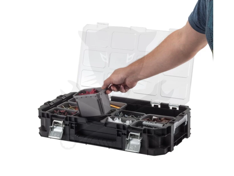 Szerszámos láda, gurulós - 88 L tárolórendszer Connect - KETER