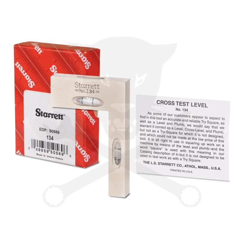 Vízszintező - TESLA első radar - derékszögű keresztszintező -Starrett134