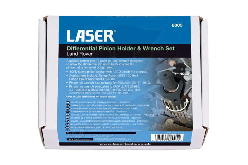 Differenciálmű fogaskerék tengely rögzítő készlet 1/2" - Land Rover