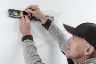 Vízmérték 400 mm 2 lib. villanyszerelő SB246