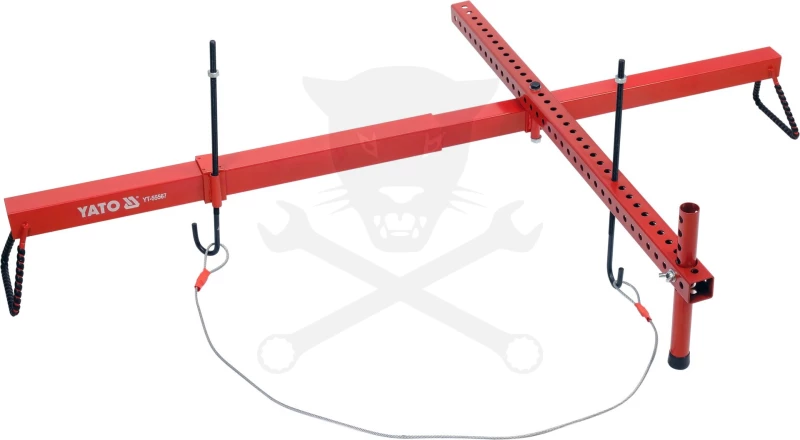 Motorfelfüggesztő - esőcsatornába való - kereszt gerenda